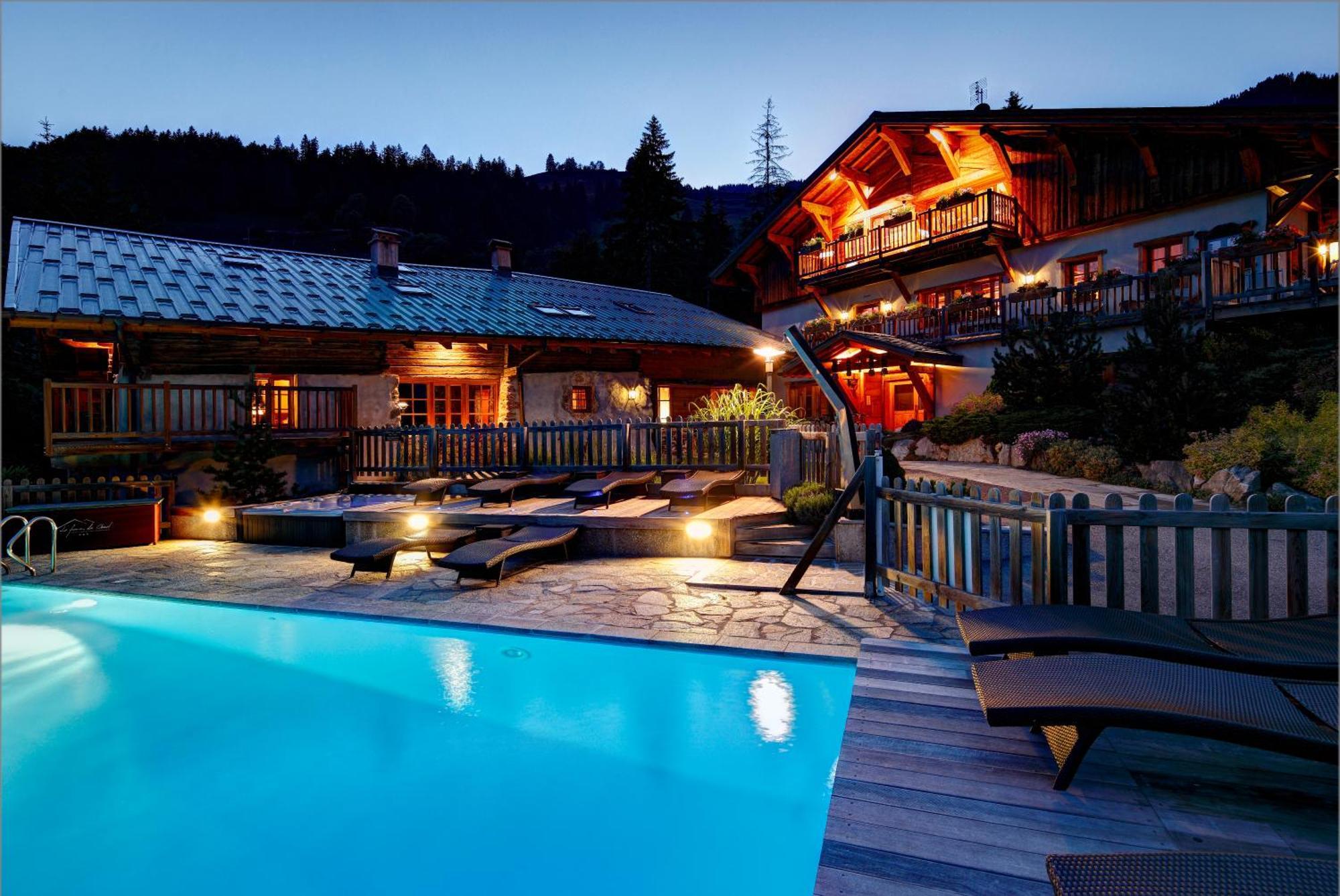 Hotel La Ferme Du Chozal, Chalet De Tradition Hauteluce Exterior photo